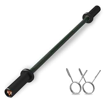 Amazon.com : 4FT Olympic Barbell Bar, 47Inch Straight Weight